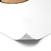 Veldhockey-teken Poster (Hoek)