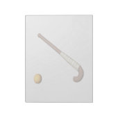 Veldhockey-toets & Ball Notitieblok (Gedraaid)
