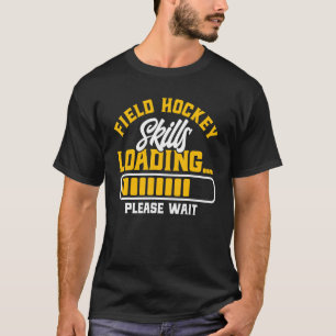 Veldhockey-veldsleutel laden t-shirt