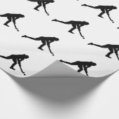 Veldhockeymeisje Cadeaupapier (Hoek)