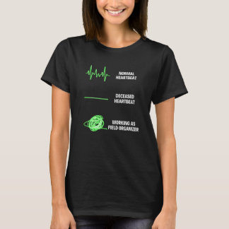Veldlakkerij voor spoor- en veldorganisaties t-shirt