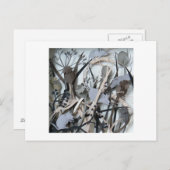 veldmuizen briefkaart (Voorkant / Achterkant)