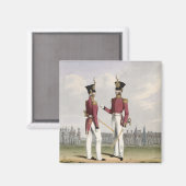 Veldofficieren van de Koninklijke Mariniers, bord  Magneet (Voorkant / Achterkant)