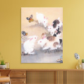 Veldreis Canvas Afdruk (Insitu (Woonkamer))