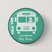 Veldreis Chaperone - Monogram Naam - Aanpassen Ronde Button 5,7 Cm (Voorkant)