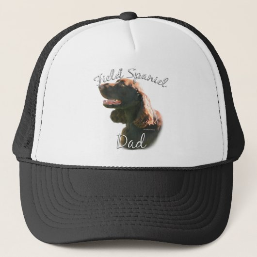 Veldspaniel Dad 2 Trucker Pet (Voorkant)