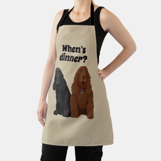 Veldspaniel, Schattige honden wanneer is het avond Schort (Insitu)