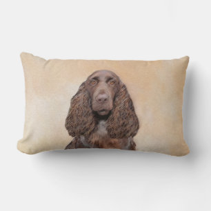 Veldspaniel schilderen - Kute Original Dog Art Kussen