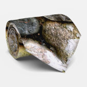 Veldsteen, stenen, gesteente, gestormde steen, roe stropdas (Opgerold)