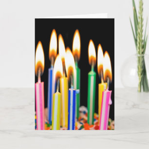 Vele Birthday Candles Kaart
