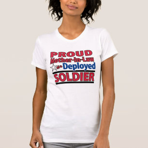 Vele schoonmoeder van een inzetbaar Soldaat-Shirt T-shirt