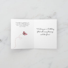 Vele vleiende vlinder kaart