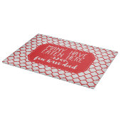 Velen hebben hier gegeten en weinigen zijn gestorv snijplank (Hoek)