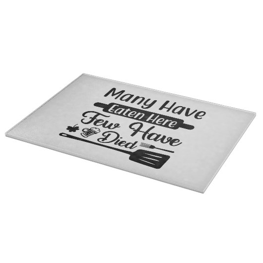 Velen hebben hier gegeten, maar weinig zijn gestor snijplank (Hoek)