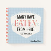 Velen hebben van hier gegeten notitieboek (Voorkant)