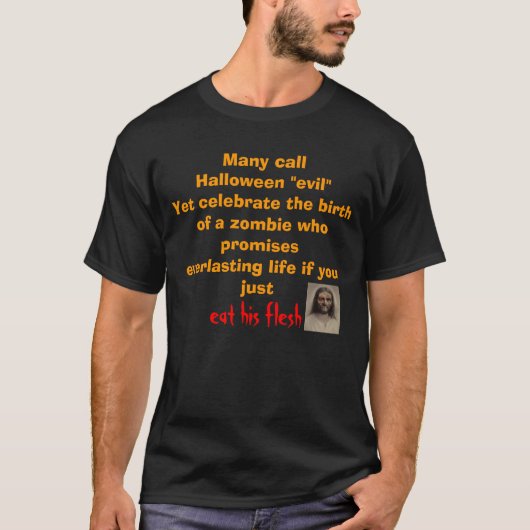Velen noemen het Halloween 'kwaad'... maar vieren T-shirt (Voorkant)