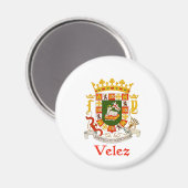 Velez Shield van Puerto Rico Magneet (Voorkant / Achterkant)
