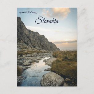 Velicky Creek Hoge Tatras Vysoke Tatry Slowakije Briefkaart