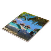 Veligandu, Maldiven Tegeltje (Zijkant)