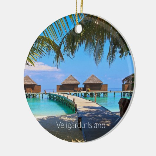 Veligardu Island, Maldiven Keramisch Ornament (Links)