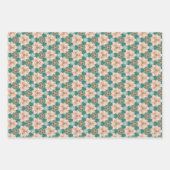  vellen en Blauwgroen papierwikkelset (Voorkant 2)