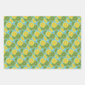  vellen van het citruspatroon-inpakpapier (Voorkant 2)