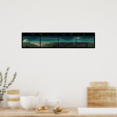 Velloria - 360 graden panoramisch fries poster (Keuken)