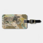 Vellum Bloem II Bagagelabel (Voorkant horizontaal)