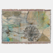 Vellum Floral I Deken (Voorkant)