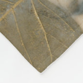 Vellum Floral I Fleece Deken (Hoek)