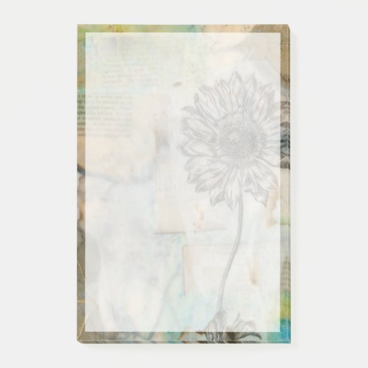 Vellum Floral I Post-it® Notes (Voorkant)