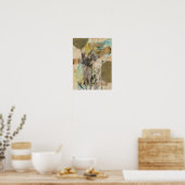 Vellum Floral II Poster (Keuken)
