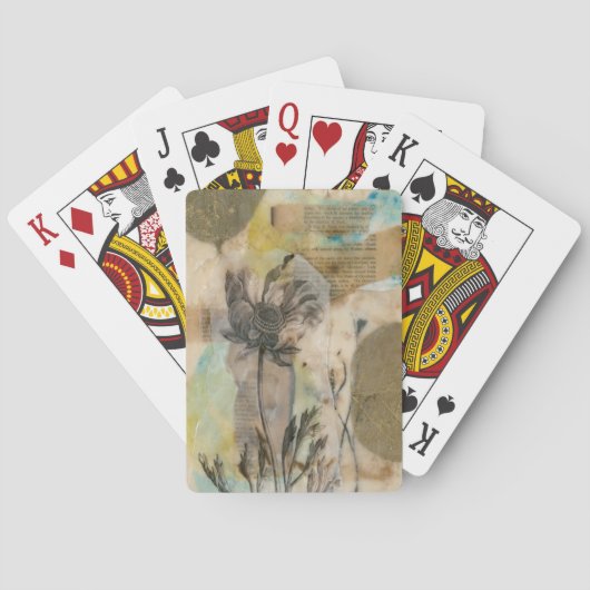 Vellum Floral II Speelkaarten (Achterkant)