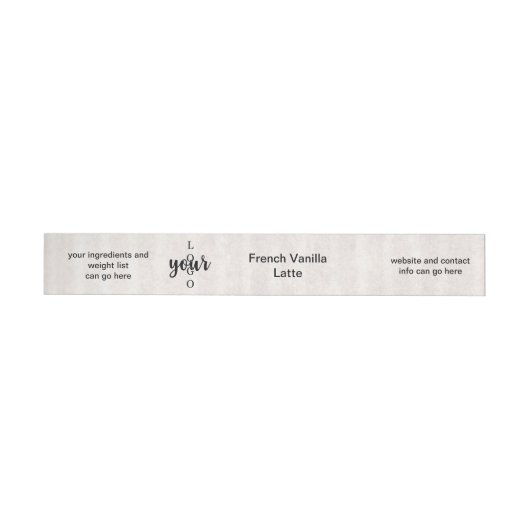  Vellum Parchment Soap Bar Label Adreslabel Wikkel (Individueel)
