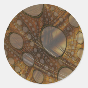 vellum ronde sticker