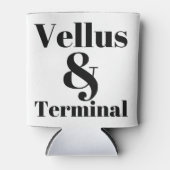 Vellus & terminal kan gezellig blikjeskoeler (Voorkant)
