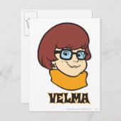 Velma Name Graphic Briefkaart (Voorkant / Achterkant)
