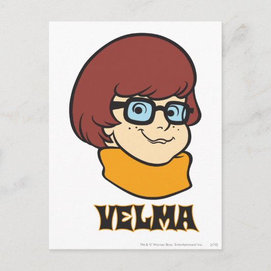 Velma Name Graphic Briefkaart (Voorkant)