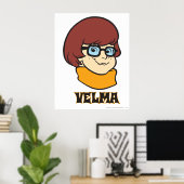 Velma Name Graphic Poster (Thuiskantoor)