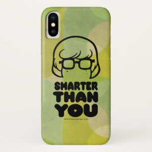 Velma "slimmer dan jij" Grafisch iPhone X Hoesje