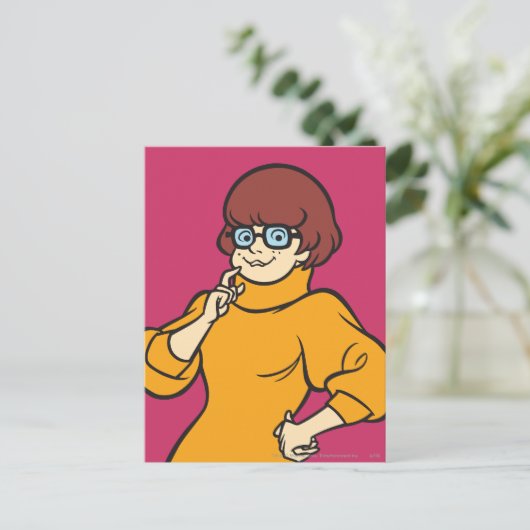 Velma Solves Briefkaart (Staand voorkant)