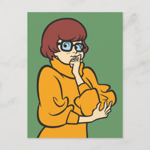 Velma Thinking Briefkaart