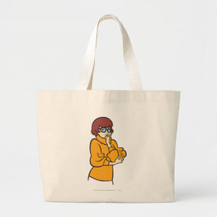Velma Thinking Grote Tote Bag