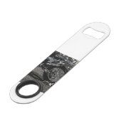 Vélo à sec (noir et blanc) (Dos Angle)