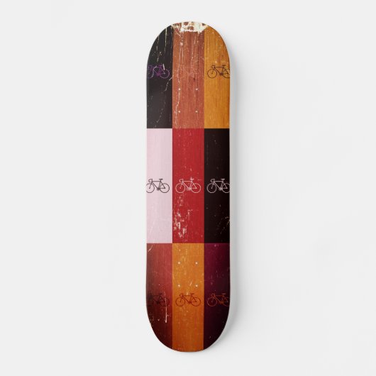 Vélo art vintage - Skateboard (Recto)
