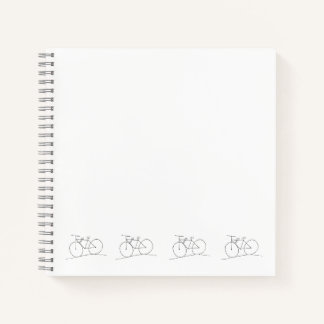 Vélo avec deux sièges carnet