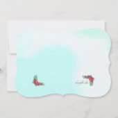 Vélo Avec Invitation Fleurs (Dos)