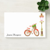 Vélo Avec Panier De Fleurs Notes Post-It (Bureau)