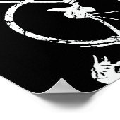 vélo blanc décoration cool (Coin)