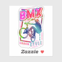 Vélo Bmx vintage - Style Urbain Bmx - Sticker Bmx